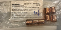 Brand new Kohler copper reducer bushing kit
