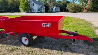 Creekbank CDT 2Ton and 3Ton Compact Dump Trailers CDT-2T Single Axle Price: $2,995 +hst Hydraulic Du...