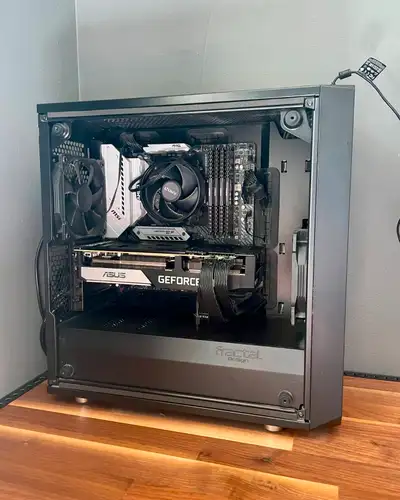 Gaming PC, AMD Ryzen 5, RTX 3070, View more