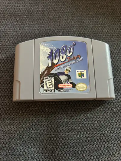 Nintendo 64 1080 Snowboarding N64 game, View more