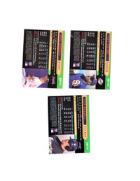 1996-98 Bowman Baseball inserts and refractors 34 card lot
