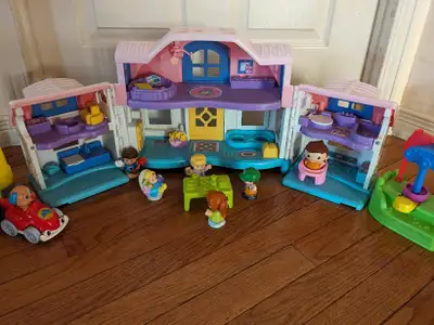 Little People Play Sets - Folding House / Folding Farm, View more