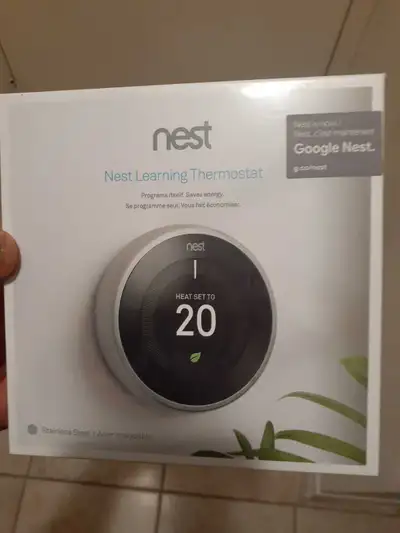 Nest learning thermostat, View more