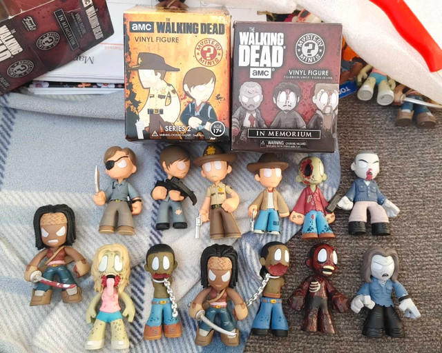 Funko walking dead mystery minis in Toys & Games in Bedford