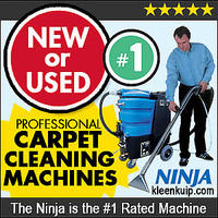 Carpet Cleaning Machines, Floor Cleaning Machines New and Used