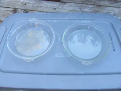 PYREX / ANCHOR / FIRE KING - pie plates, casserole, bowls, View more