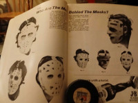 Name the goalies with their mask
