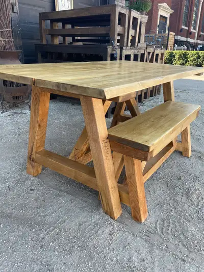Solid wood table, View more