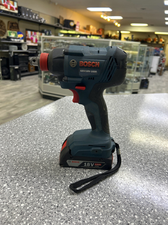 Bosch gdx 18-1600 1/2” impact drill 2Ah battery  in Other in Oshawa / Durham Region