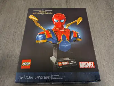 Lego Iron Spider-Man Bust 76326, View more