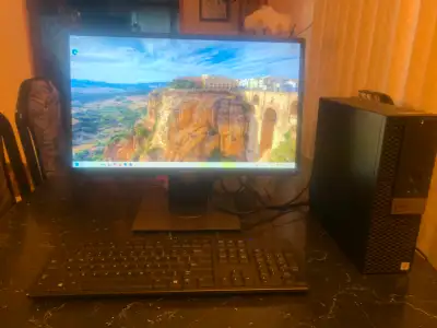 Dell Optiplex 7040 i7 -6700 CPU, 16GB Ram with 24" Dell Monitor, View more