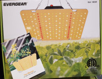 Evergear LED 100W Small Hanging Grow Lights 3 Available Like New
