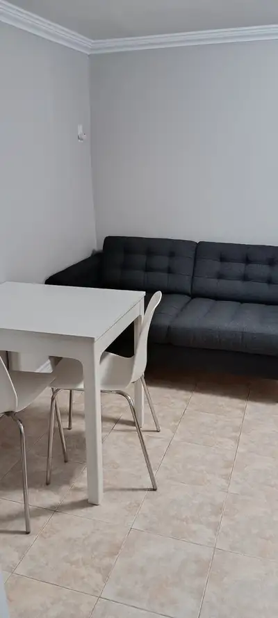 A white Ikea LANEBERG Extendable Dining table for sale. Like new.... only a year old..... $150. Size...