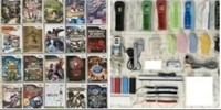 Wii Games & Items_Controllers/Power Bar/Sensor/HMDI Adapter…