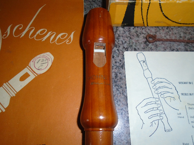 vintage Hohner recorder + accessories in Woodwind in City of Halifax - Image 4
