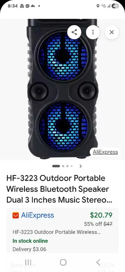 HF-3223 Speaker, View more