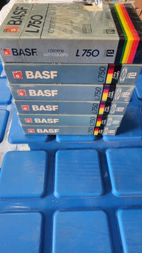 NEW BASF Chrome L-750 BETA Video Cassette Tapes SEALED