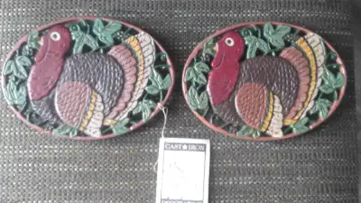 Two Cast Iron Pieces, View more