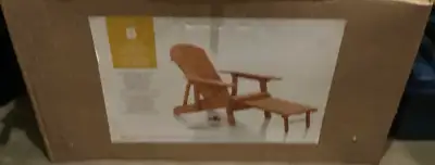 NEW - MUSKOKA CHAIR W / OTTOMAN, View more