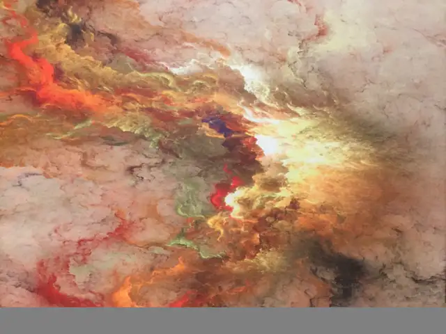 Home Decor Wall Art Large Gold Abstract Art Frame in Home Décor & Accents in Mississauga / Peel Region - Image 9