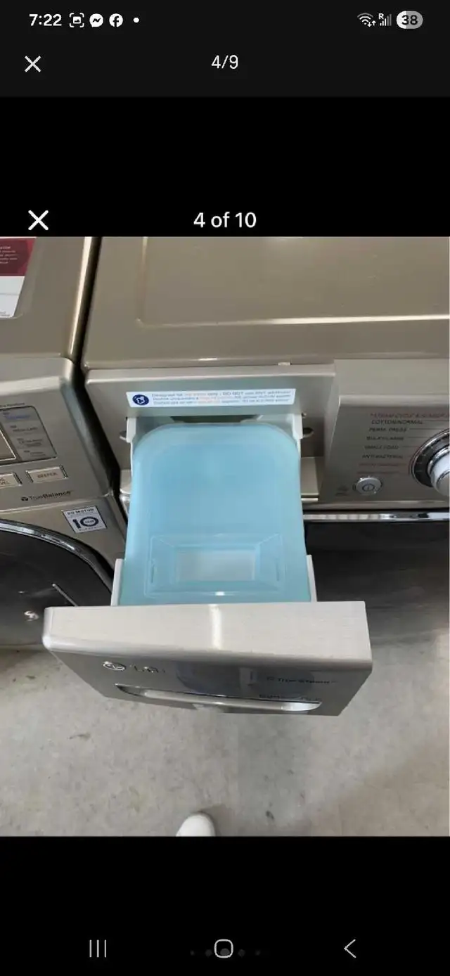 STEAM WASHer electric dryer stackable  in Washers & Dryers in Oakville / Halton Region - Image 6