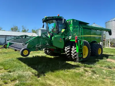 2021 John Deere s790 full load, one owner, green light, shedded, 300 sep hours, as new, retirement s...