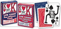 Low-Vision Poker Playing Cards (2 decks)