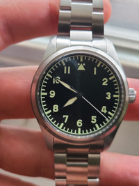 San Martin SN0030G-2 39mm Automatic Flieger - NH35A Automatic