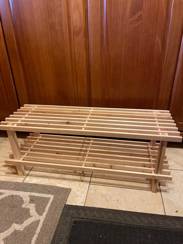 IKEA Wooden Shoe racks in Storage & Organization in Prince Albert - Image 2
