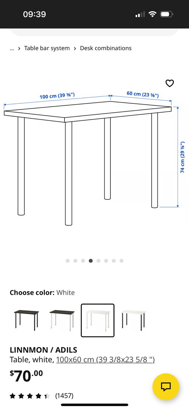 ikea table  in Other Tables in Calgary - Image 3