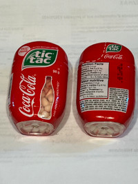 COCA COLA LIMITED EDITION TIC TAC MADE WITH COCA COLA 98g JUMBO