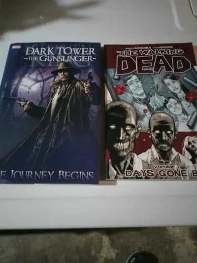 graphic novels dark Tower gunslinger walking Dead, View more
