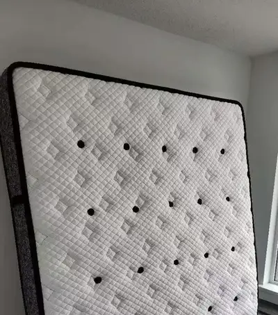 Quick sale a year queen size mattress and a funiturn, View more