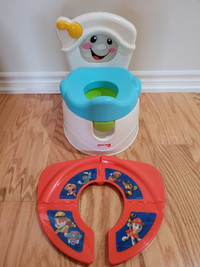 Fisher-Price Learn to Flush Potty & travel seat