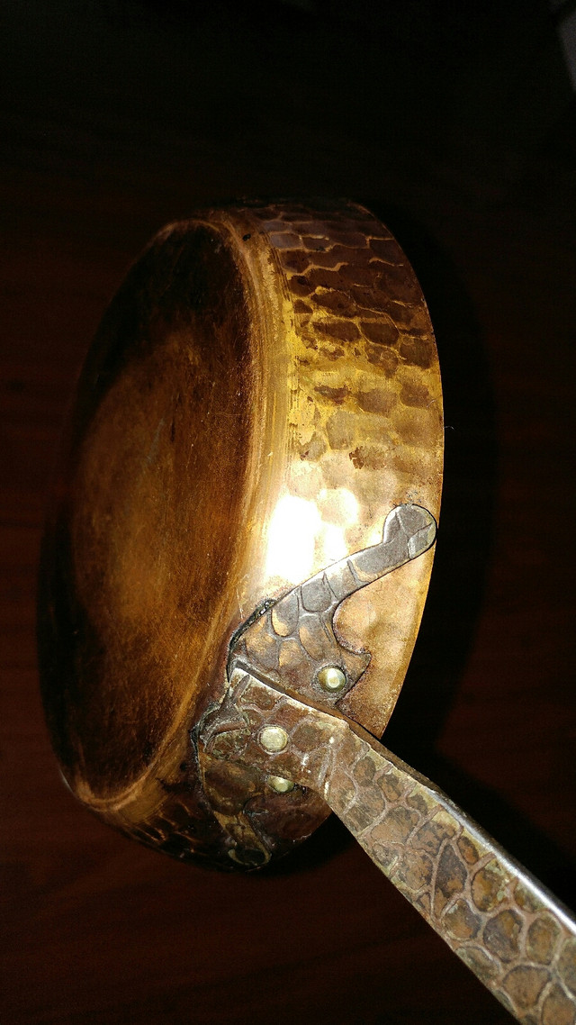 Poêle en cuivre antique  dans Art et objets de collection  à Ville de Montréal