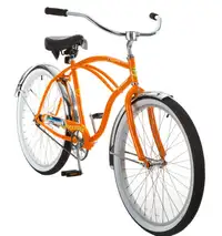 BRAND NEW Docksider Orange Single-Speed Wheel Beach Cruiser Bike