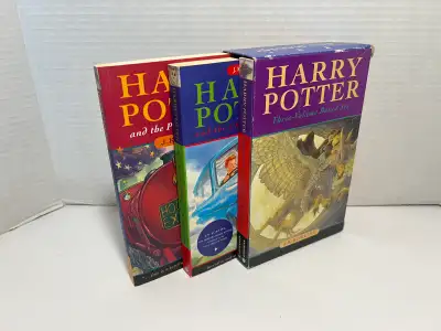 Harry Potter Boxed Set: Books 1-3 Raincoast Canada Paperback, View more