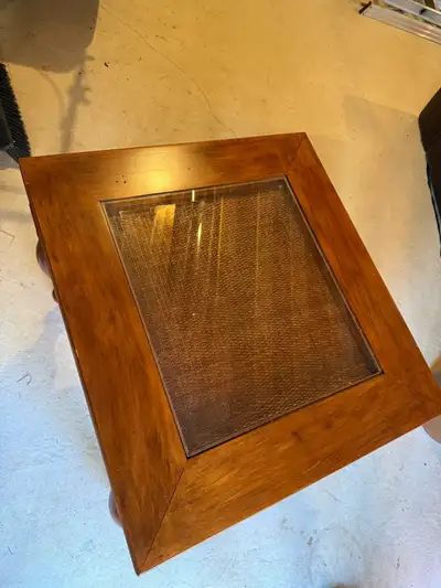 Wood End Table, View more