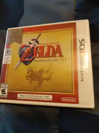 Zelda Ocarina of Time 3DS Game.