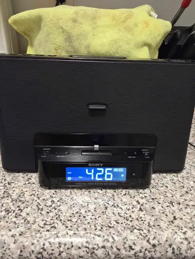 ​ Sony iPhone Lightning Dock & Alarm Clock - $25, View more
