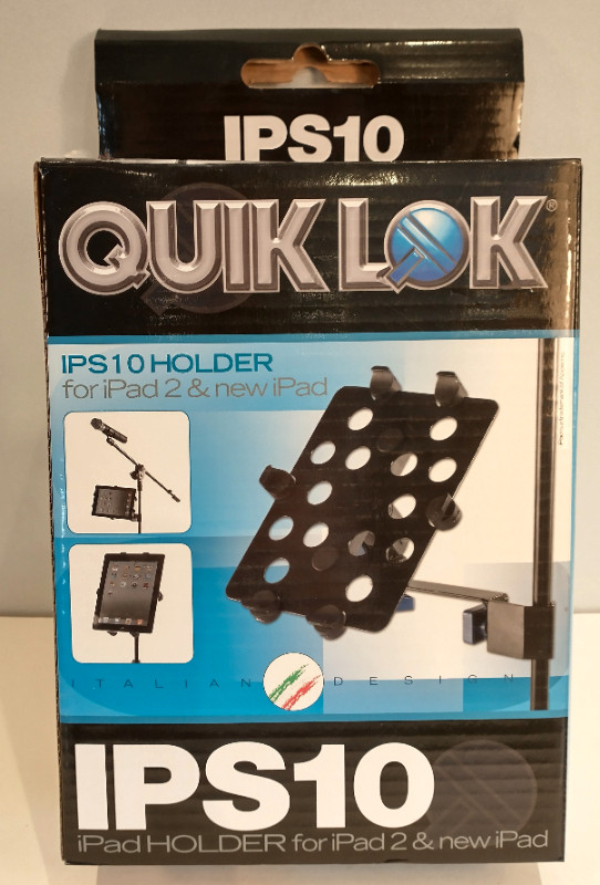 Quik Lok IPS10 iPad holder for musicians in Performance & DJ Equipment in Ottawa