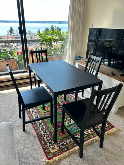 Ikea table and chair set, View more