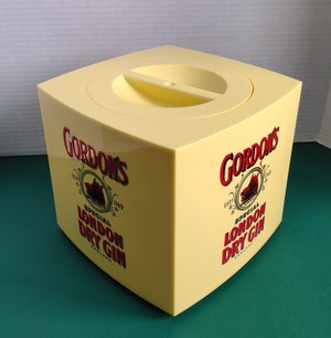 Vintage Gordon's Dry Gin Mirrored Wooden Serving Tray | Arts