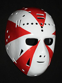 hockey cosom Goalie Mask Helmet masque gardien but ball deck