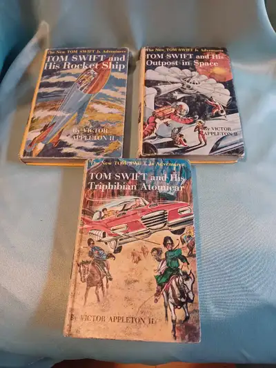 Vintage Tom Swift books, View more