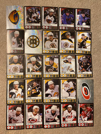 2008-09 Panini Hockey Sticker Cards Near Complete Set 210/270