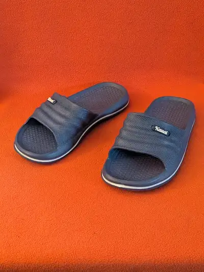 Little Kids size 1 slip-on slide slippers, View more