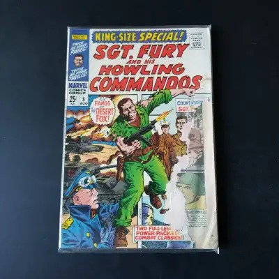 Sgt. Fury and his Howling Commandos Marvel Comics Issue 5 - 1969, View more