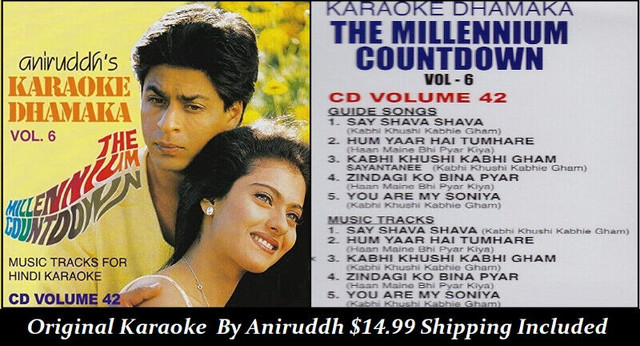 Bollywood KARAOKE CD in Garage Sales in Mississauga / Peel Region - Image 2