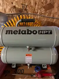 REDUCED! - Metabo HPT 4 gallon air compressor!